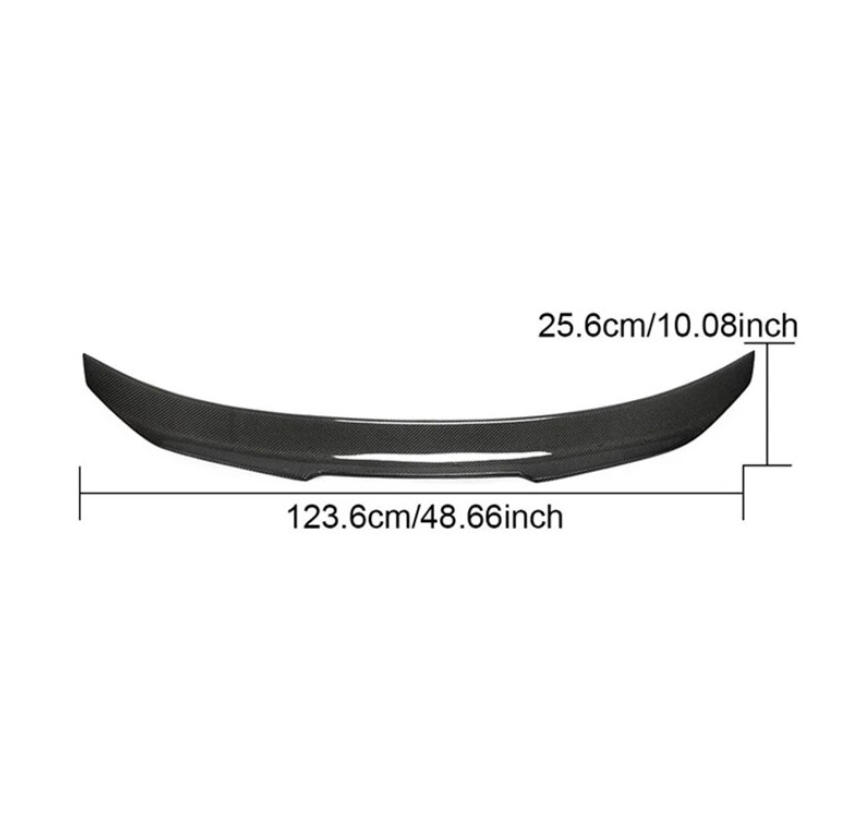 PSM Style Spoiler for BMW 2 Series F22 F87 M2 2014-2019 M235i M240i 218i 220i 228i - BimmerMods