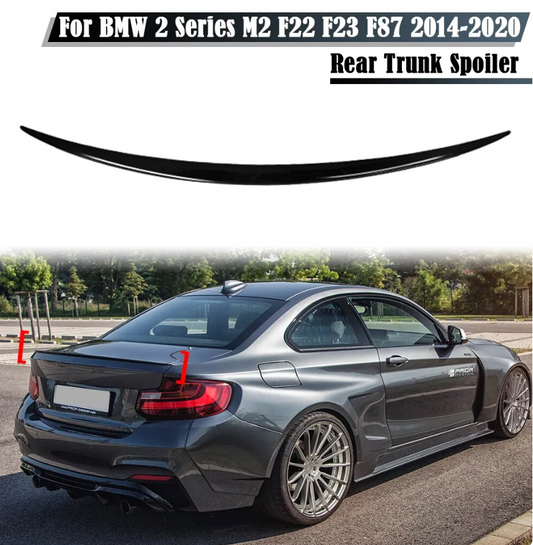 Rear Trunk Spoiler For BMW 2 Series F22 Coupe / F23 Convertible / F87 M2 2014-2020 - BimmerMods