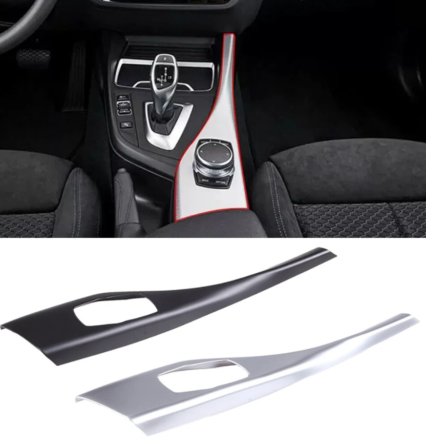 Carbon Fiber Multimedia Button Panel Cover for BMW 1 Series F20 F21 116I 118I 12-18 2 Series F22 F23 - BimmerMods