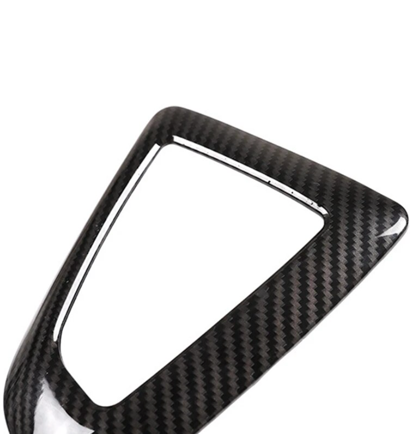 Car Gear Shift Frame Trim for BMW F20 F21 F22 F23 F30 F34 F35 F32 F33 F36 Carbon Fiber Look - BimmerMods