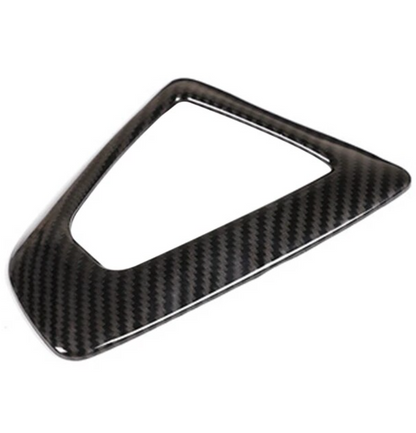 Car Gear Shift Frame Trim for BMW F20 F21 F22 F23 F30 F34 F35 F32 F33 F36 Carbon Fiber Look - BimmerMods