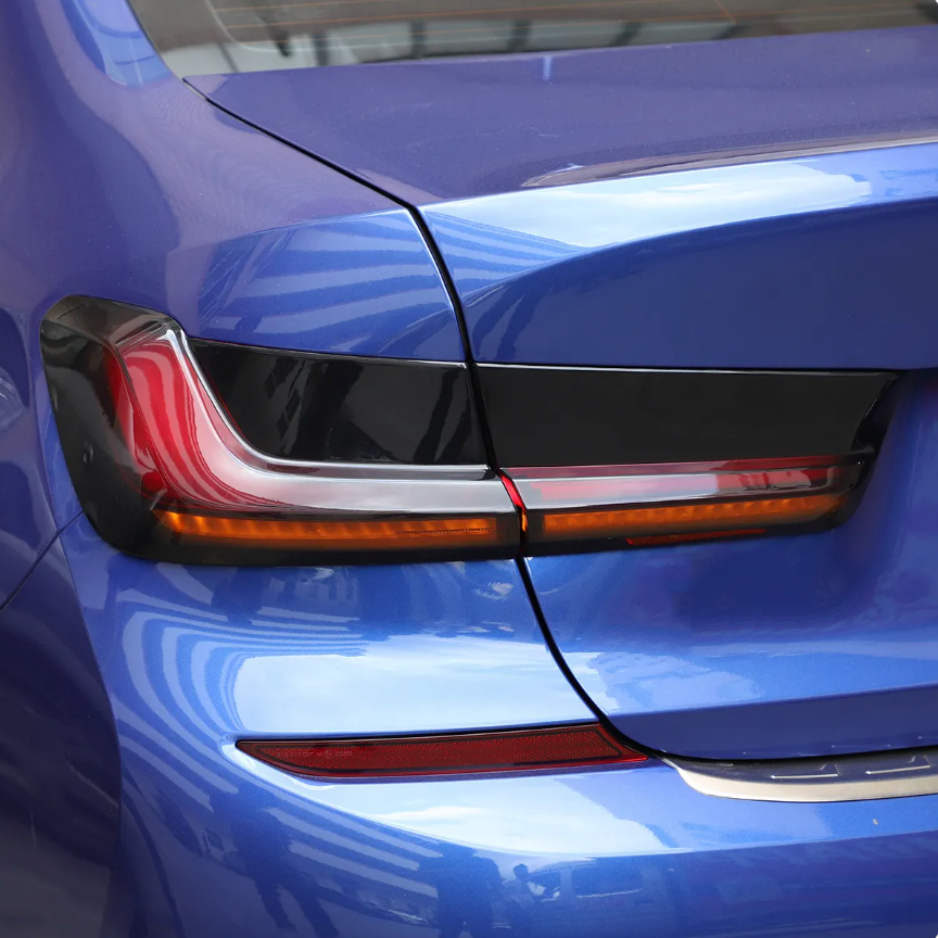 Smoked Tail Lights Covers For BMW 3 Series G20 19-22 - BimmerMods