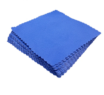 Ceramic Coating Applicator With Dark Blue Suede Cloth - BimmerMods