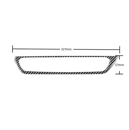 Real Carbon Fiber CD Panel Trim For BMW G28 G29 - Bimmermods