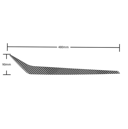 Real Carbon Fiber Navigation Panel Trim For BMW G28 G29 - Bimmermods