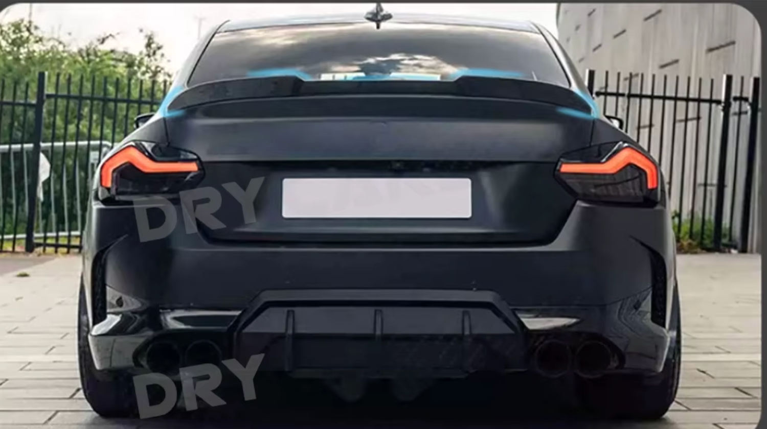 PSM Style Carbon Fiber Spoiler For G42 G87 - Bimmermods