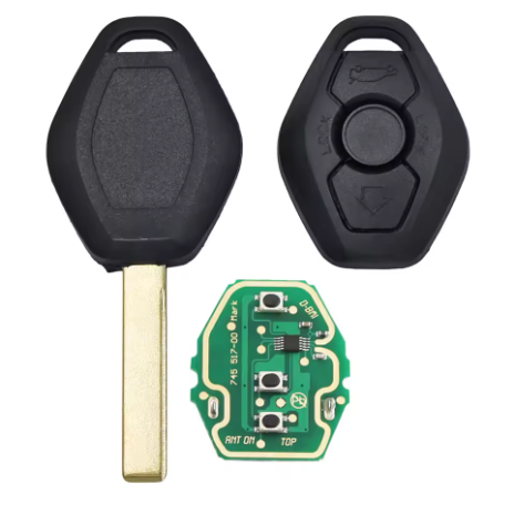 BMW EWS Remote Key Fob | 315/433MHz | HU58 & HU92 Options | ID44/7935 Chip - Bimmermods