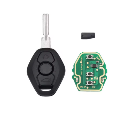 BMW EWS Remote Key Fob | 315/433MHz | HU58 & HU92 Options | ID44/7935 Chip - Bimmermods