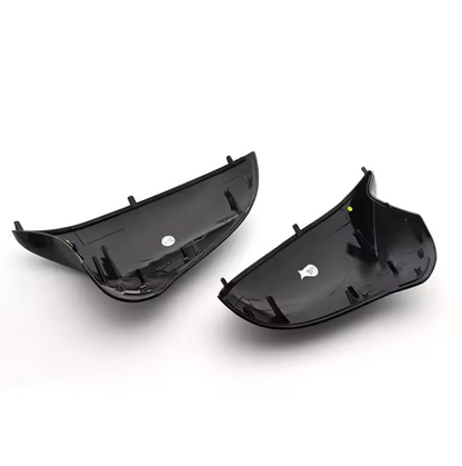 Carbon Fiber Mirror Caps for BMW M2 F87, M3 F80 & M4 F82/F83 (2015–2019) – Full Carbon or Carbon Exterior