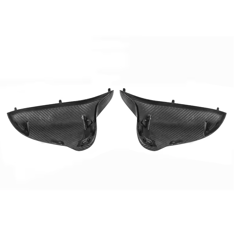 Carbon Fiber Mirror Caps for BMW M2 F87, M3 F80 & M4 F82/F83 (2015–2019) – Full Carbon or Carbon Exterior
