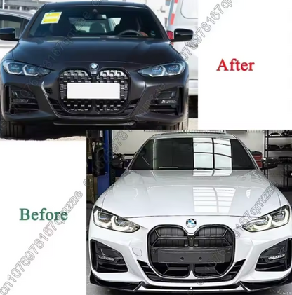 CSL / Diamond Style Front Kidney Grille — For BMW 4 Series G22 / G23 - Bimmermods
