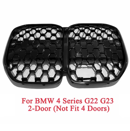 CSL / Diamond Style Front Kidney Grille — For BMW 4 Series G22 / G23 - Bimmermods