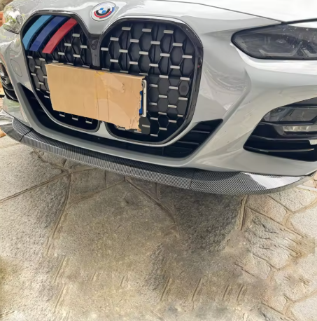 MP Style Front Bumper Splitter Lip Diffuser — For BMW 4 Series G22 / G23 M Sport - Bimmermods