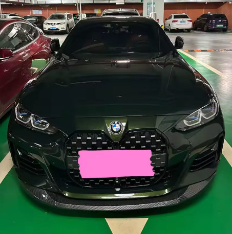MP Style Front Bumper Splitter Lip Diffuser — For BMW 4 Series G22 / G23 M Sport - Bimmermods
