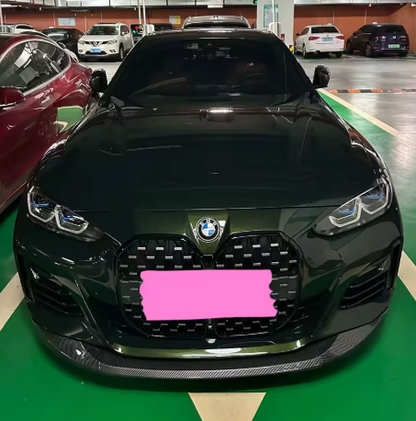 MP Style Front Bumper Splitter Lip Diffuser — For BMW 4 Series G22 / G23 M Sport - Bimmermods