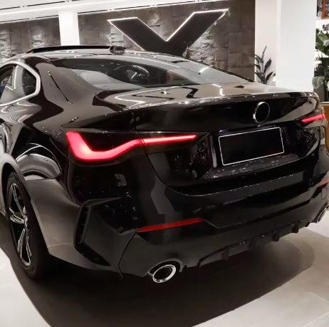 Smoked Tail Light Covers for BMW 4 Series G22 / G23 / G26 (2021–2024) — Pre-LCI - Bimmermods
