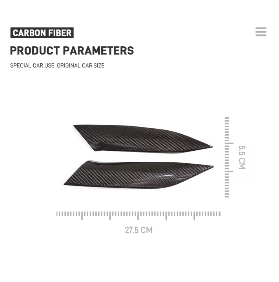 Real Carbon Fiber Center Console Gear Shift Side Panel Cover Trim — For BMW 3 & 4 Series G20 G21 G22 G23 G26 + G80 G81 M3 / G82 G83 M4 - Bimmermods