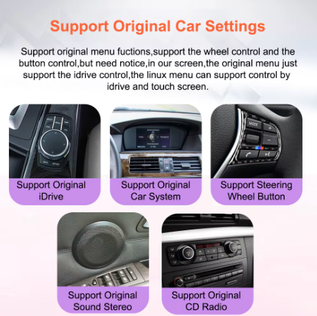 8.8" Wireless CarPlay & Android Auto for BMW E90 E91 E92 E93 E60 E61 E63 - Bimmermods