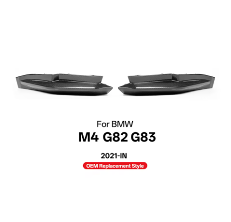 Real Carbon Fiber Rear Skirts for BMW M4 G82 G83 (2021+) - - Bimmermods