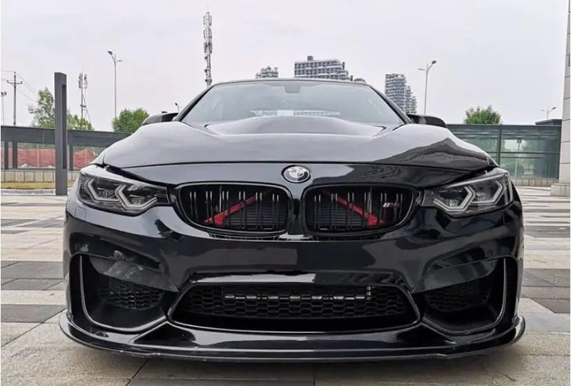 Front Bumper Lip R STYLE For BMW F80 F82 F83 M3 M4 2014-2020 - BimmerMods