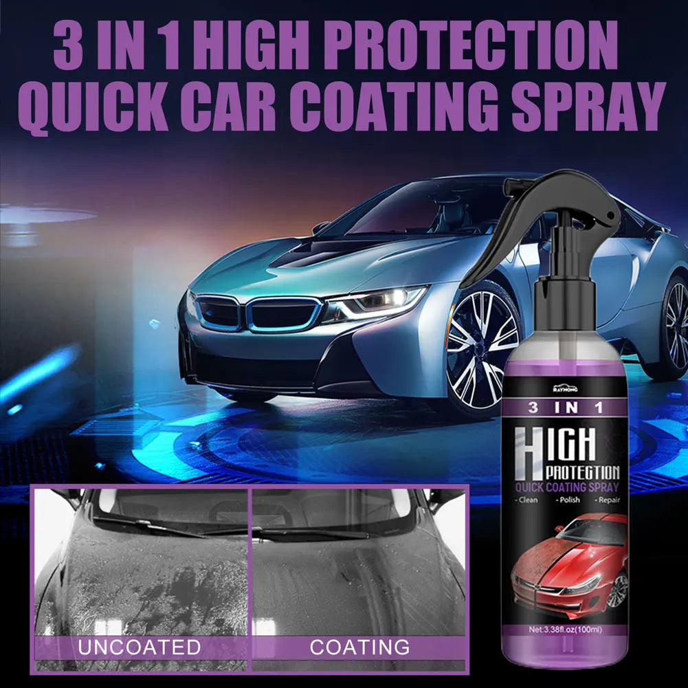 3 in 1 High Protection Quick Ceramic Coating, Plastic Refresher, Scratch Repair - BimmerMods