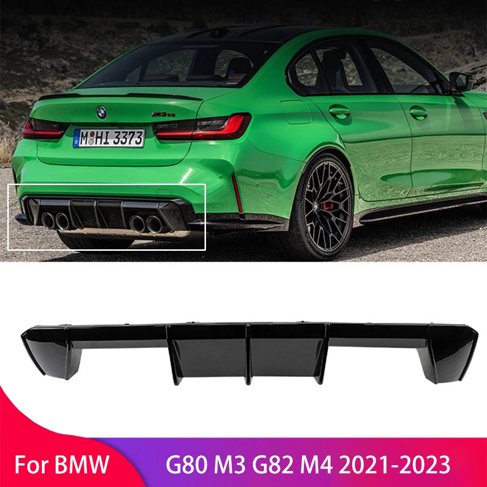 M Performance Rear Diffuser for BMW G80 M3 G82 M4 2021-2023 – Bimmermods
