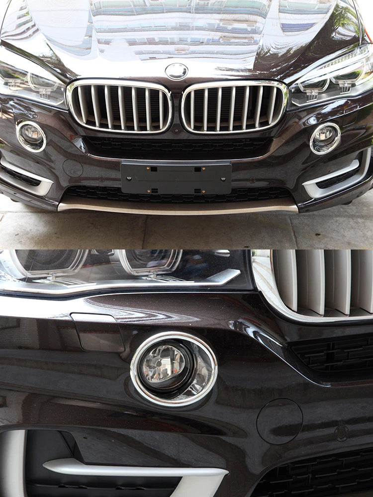 BMW X5 F15 ABS carbon fiber car styling Car front fog lamp decorative cover - BimmerMods