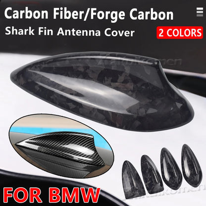 Real Carbon Fiber Shark Fin For BMW F15 F22 F30 F34 F80 F87 F32 F36 F82 G11 G20 G12 G30