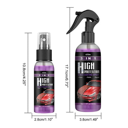 3 in 1 High Protection Quick Ceramic Coating, Plastic Refresher, Scratch Repair - BimmerMods
