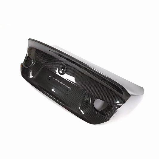 Dry Carbon Fiber CSL Rear Trunk Lid for BMW F80 M3 & F82 M4 (2014-2020) – Prepreg Twill or Forged Carbon - Bimmermods