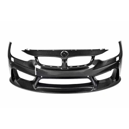 Full Twill Wet Carbon Fiber Front Bumper – BMW F80 M3 / F82 F83 M4 (2015–2020) - Bimmermods
