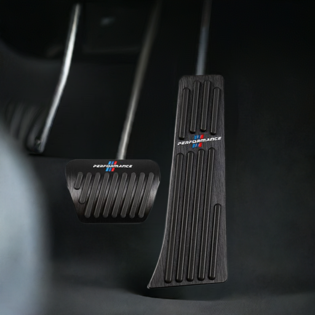 Black Car Pedal Covers Non-slip Aluminum Alloy Throttle Brake Pedal Cover for BMW All BMW'S - BimmerMods