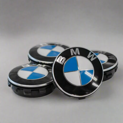 BMW Floating Center Caps (68mm & 56mm) – Self-Leveling Wheel Emblems for All BMW'S - Bimmermods