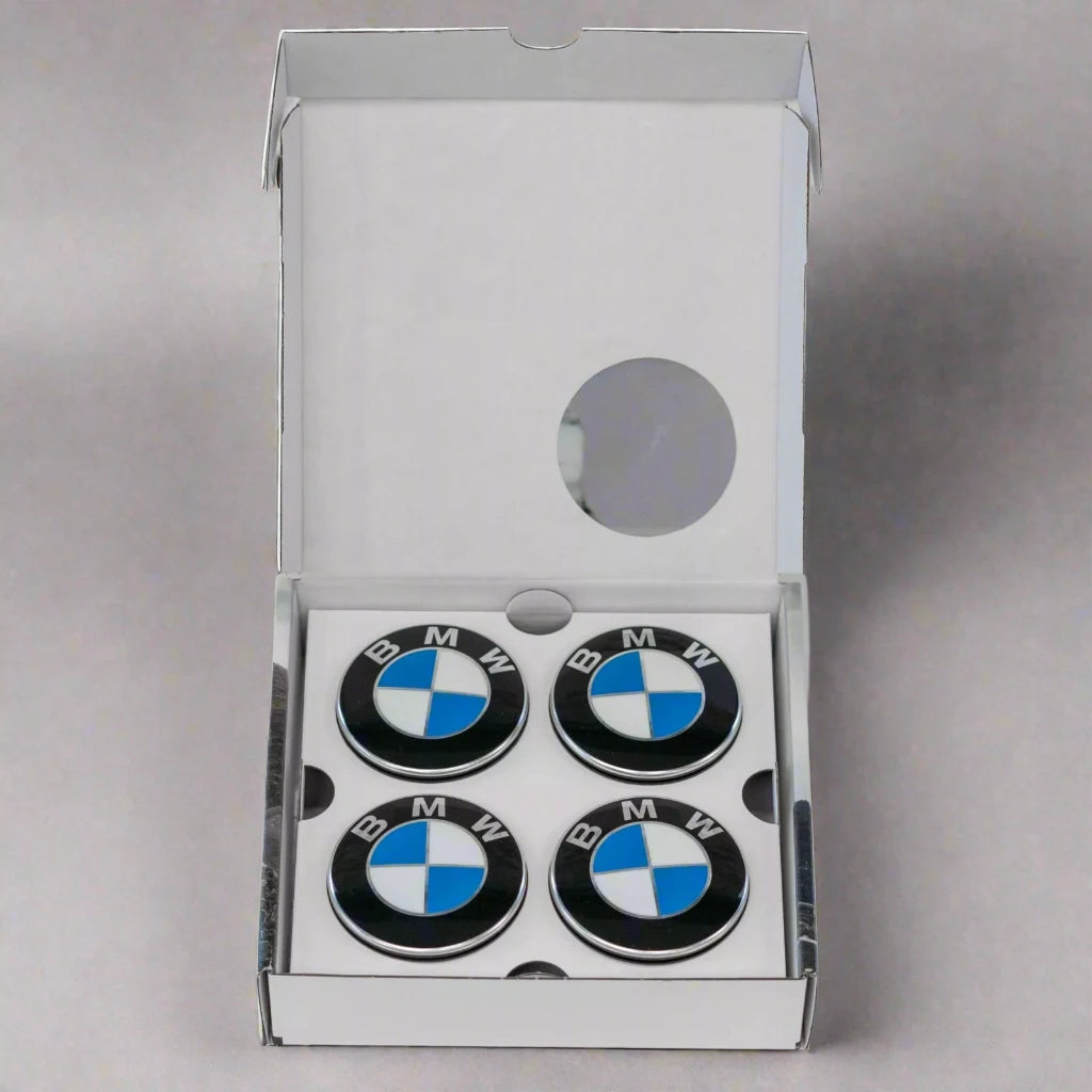 BMW Floating Center Caps (68mm & 56mm) – Self-Leveling Wheel Emblems for All BMW'S - Bimmermods