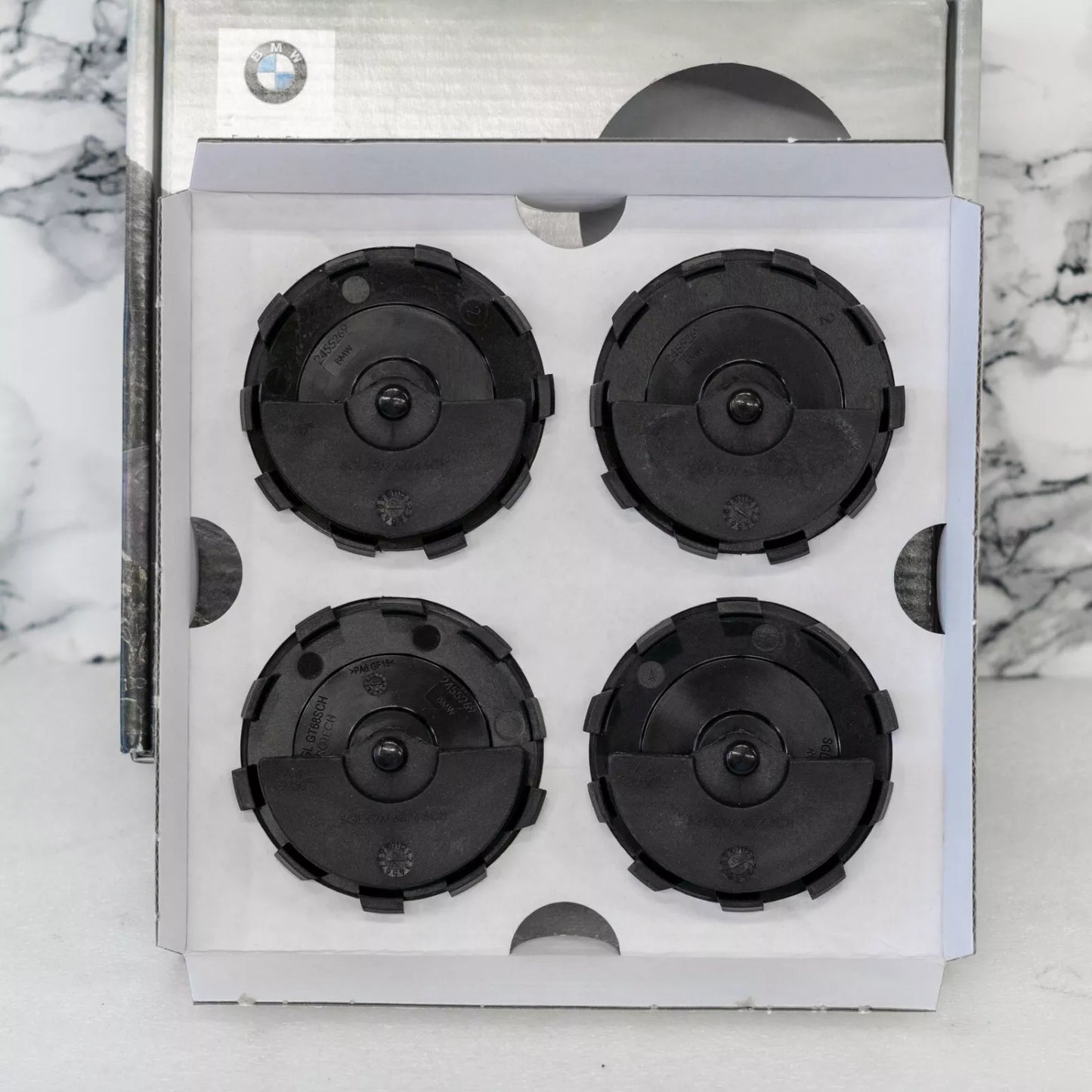 BMW Floating Center Caps (68mm & 56mm) – Self-Leveling Wheel Emblems for All BMW'S - Bimmermods