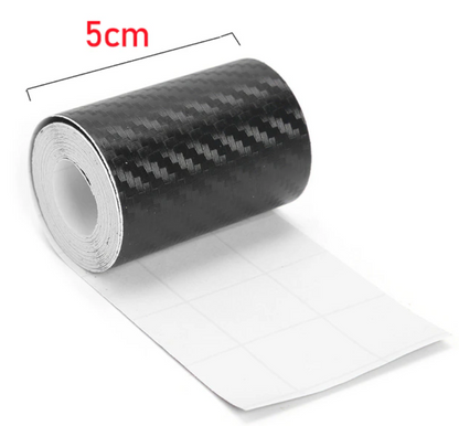 Carbon Fiber Car Sticker DIY Paste Protector Strip Auto Door Sill Side Mirror Anti Scratch Tape Waterproof Protect Film - BimmerMods