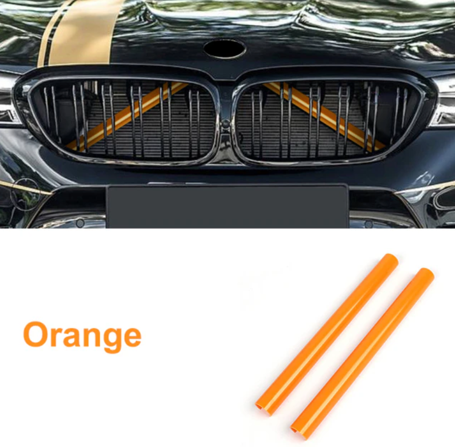 Car Front Grille Trim Strips for BMW F30 F31 F32 F33 F34 F36 F20 F21 F22 F23 G29 Car Sport Styling Decoration Accessories - BimmerMods