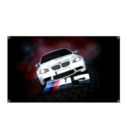 IMs Racing Car Flag Polyester Printed Super Banner For BMW - BimmerMods