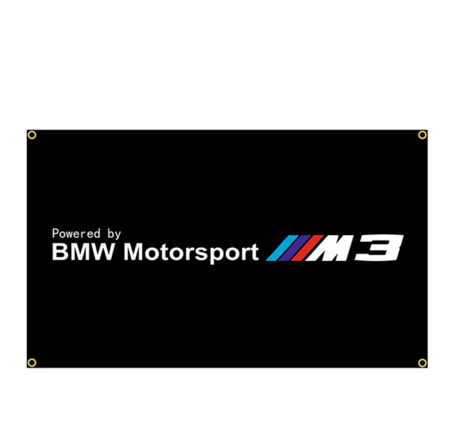 IMs Racing Car Flag Polyester Printed Super Banner For BMW - BimmerMods