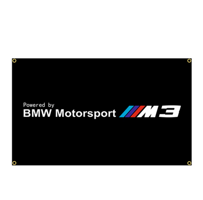 IMs Racing Car Flag Polyester Printed Super Banner For BMW - BimmerMods