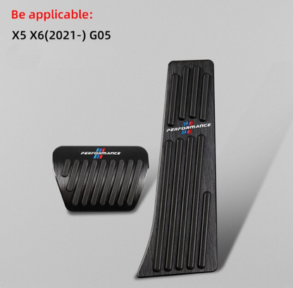 Black Car Pedal Covers Non-slip Aluminum Alloy Throttle Brake Pedal Cover for BMW All BMW'S - BimmerMods