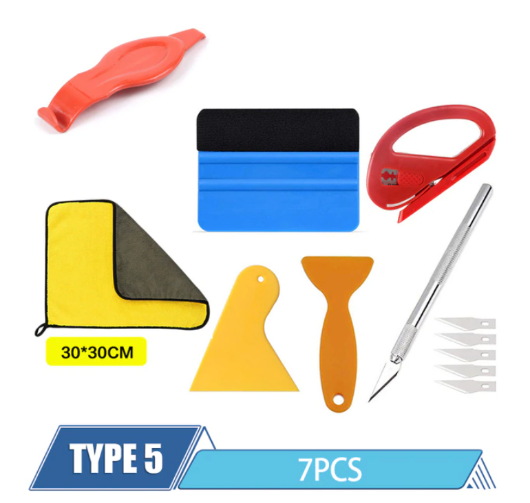 Car Film Wrap Tools Kit Squeegee Set for Vehicle Window Tint - BimmerMods