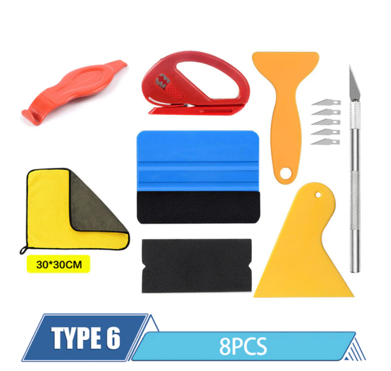 Car Film Wrap Tools Kit Squeegee Set for Vehicle Window Tint - BimmerMods