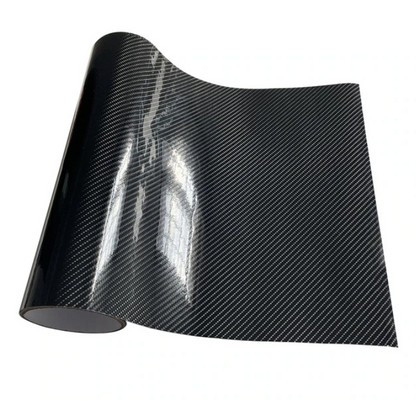 Carbon Fiber Vinyl Waterproof Protect Film Wrap (Glossy Black Matte Black) - BimmerMods