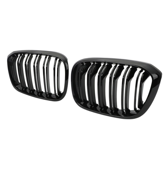 Double Slat Car Front Grill Grilles Kidney Grill For BMW 3 4 X3 G01 G08 X4 G02 2018 2019 2020 2021 - BimmerMods